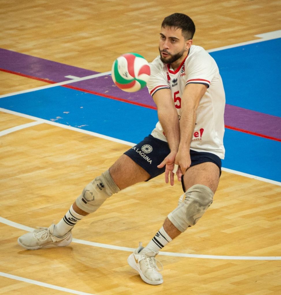 Arnau Masià en el partido de playoffs (CEDIDA)