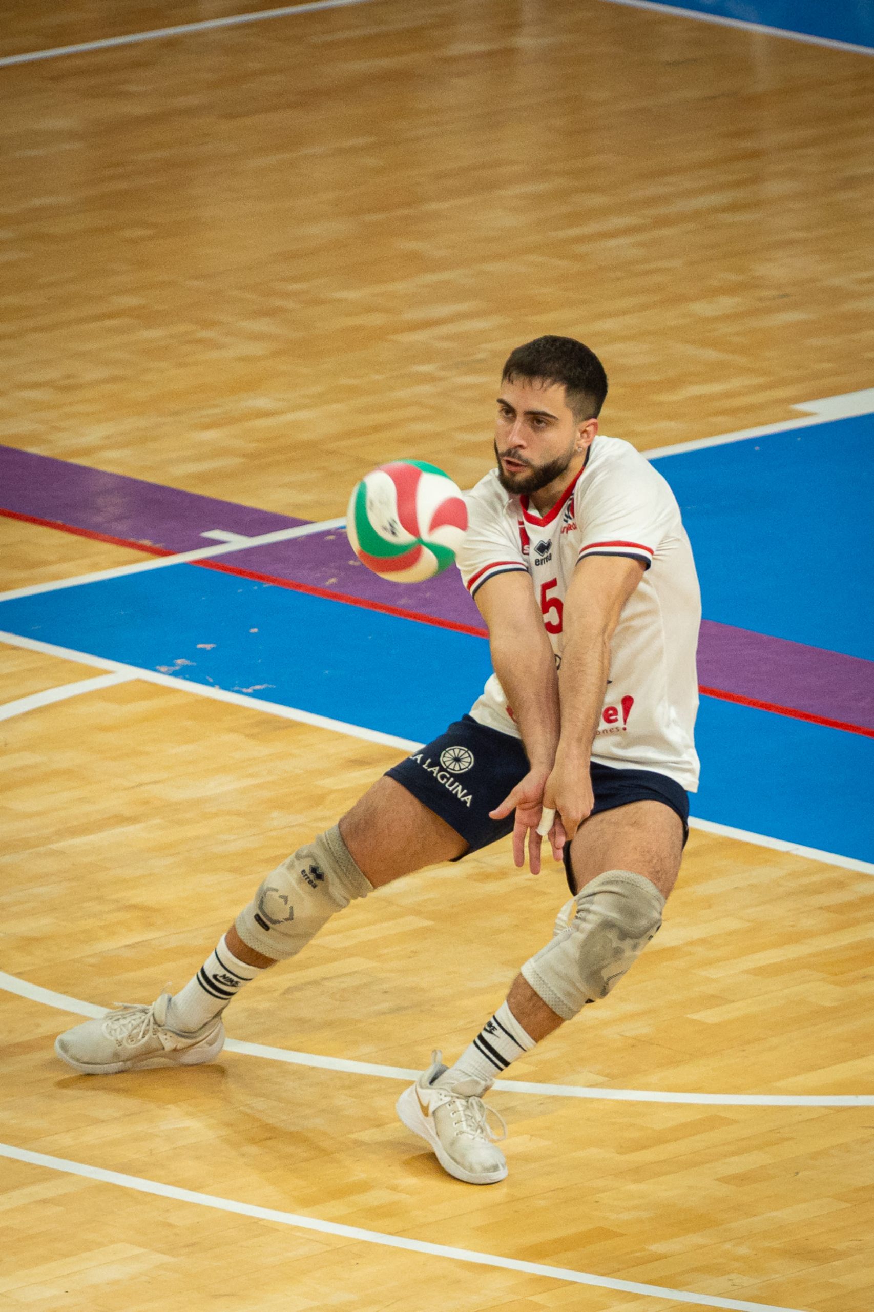 Arnau Masià en el partido de playoffs (CEDIDA)