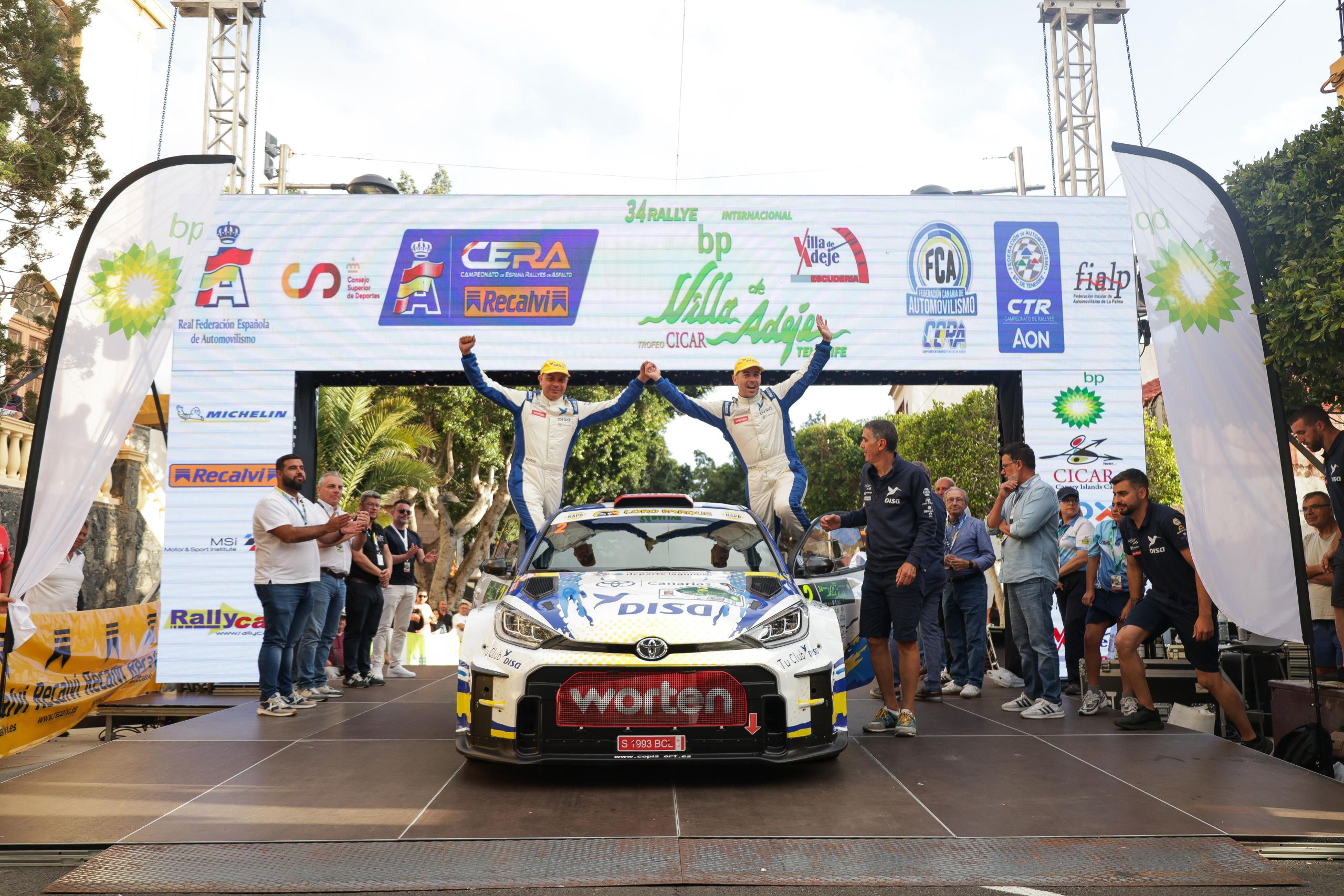 Enrique Cruz y Yeray Mujica, ganadores (CEDIDA/FOTO: RAÚL REYES).