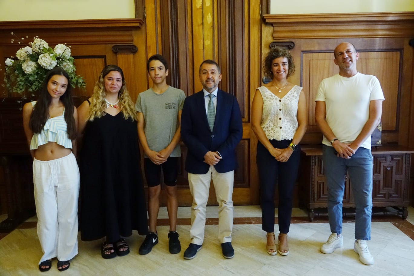 Recepción a Iker Álvarez (CEDIDA).