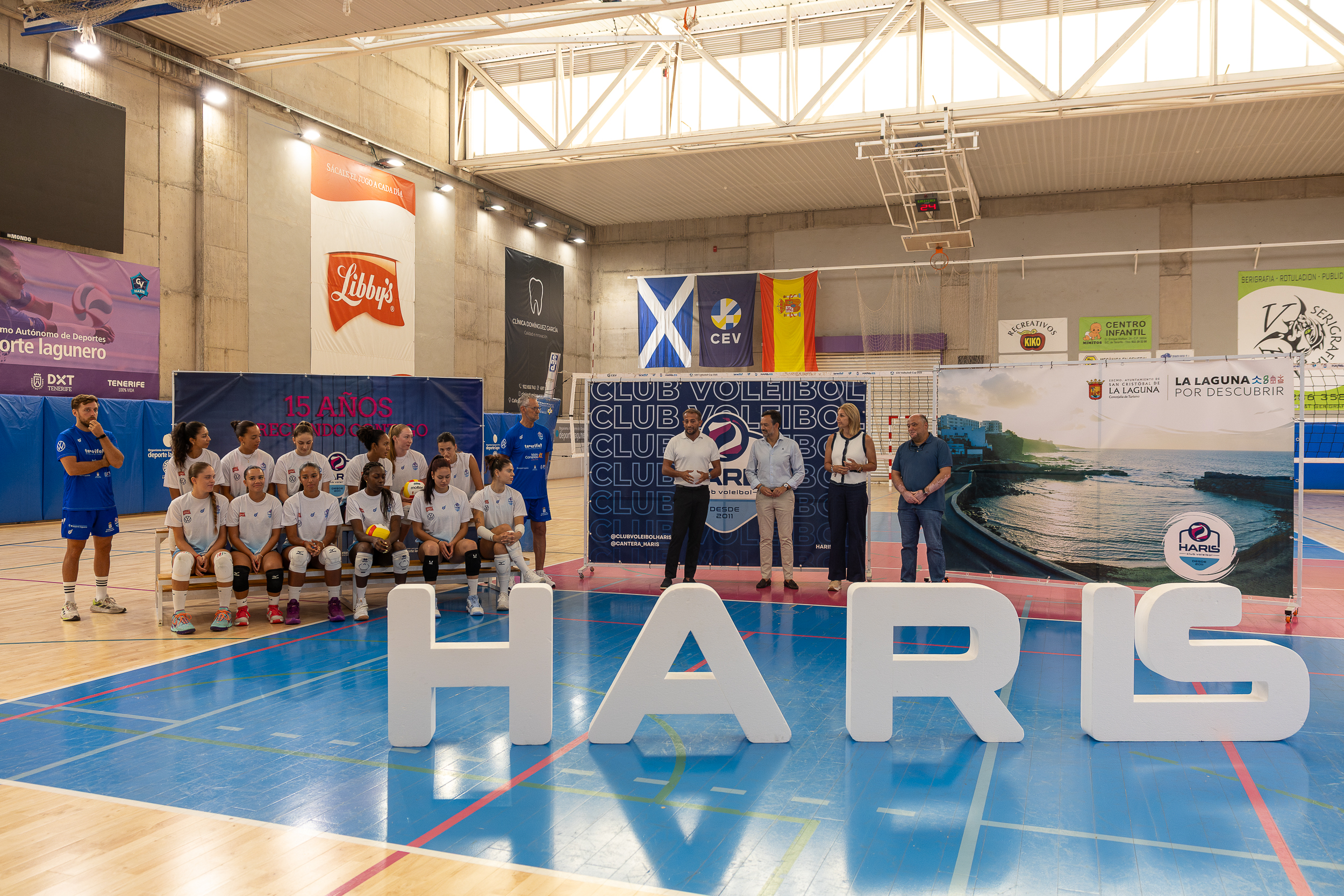 Media Day del conjunto tinerfeño (CV HARIS)