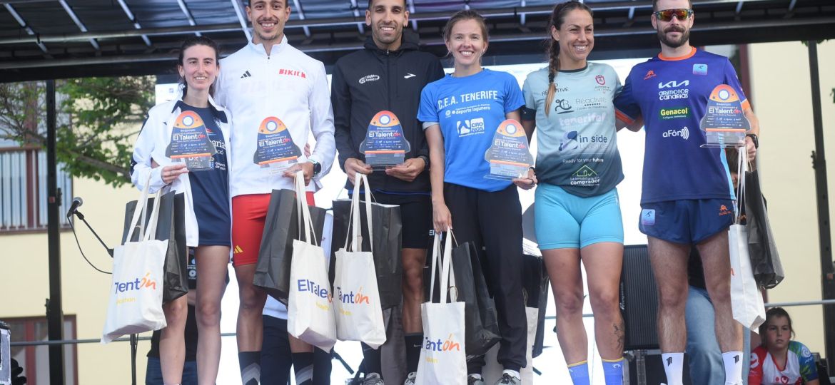 El podio de la carrera (CEDIDA)