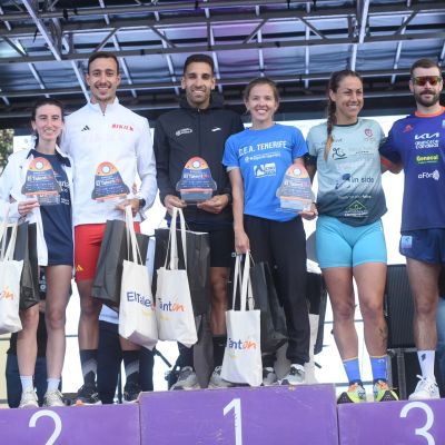 El podio de la carrera (CEDIDA)