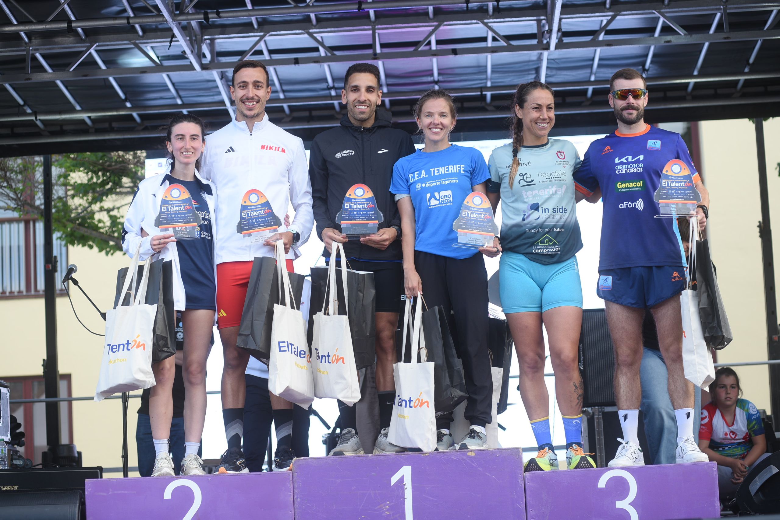 El podio de la carrera (CEDIDA)