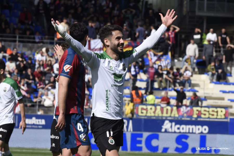Andrés Martín en el duelo ante el Huesca (LaLiga)
