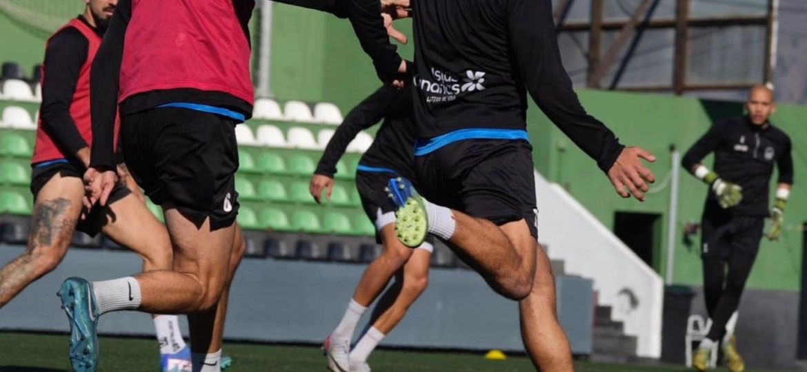 Un entrenamiento del Atlético Paso. (CD ATLÉTICO PASO)