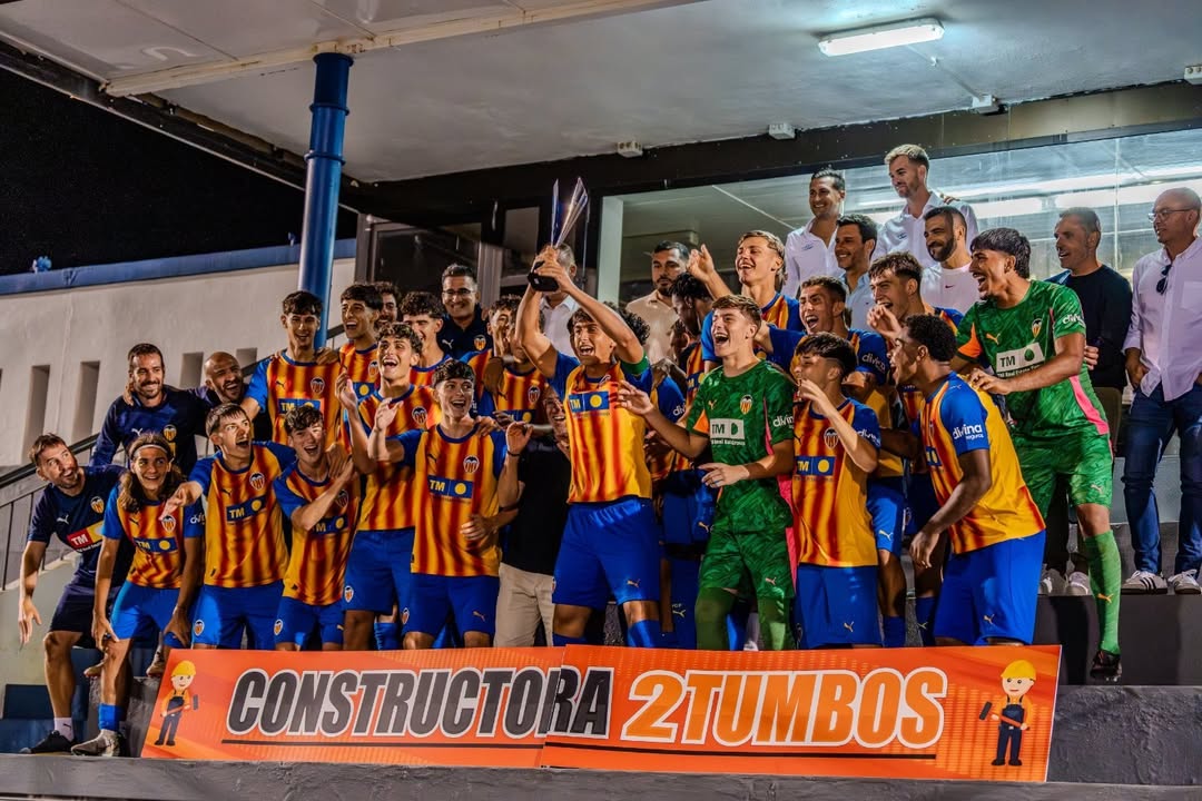 El Valencia CF celebra el título (INSTAGRAM)