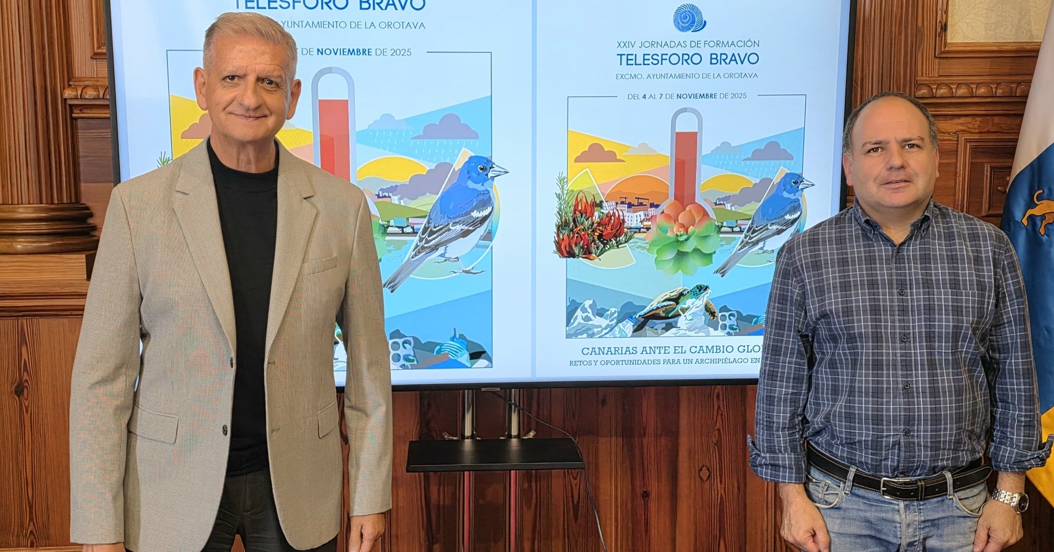 Presentación de la jornada. (LA OROTAVA)