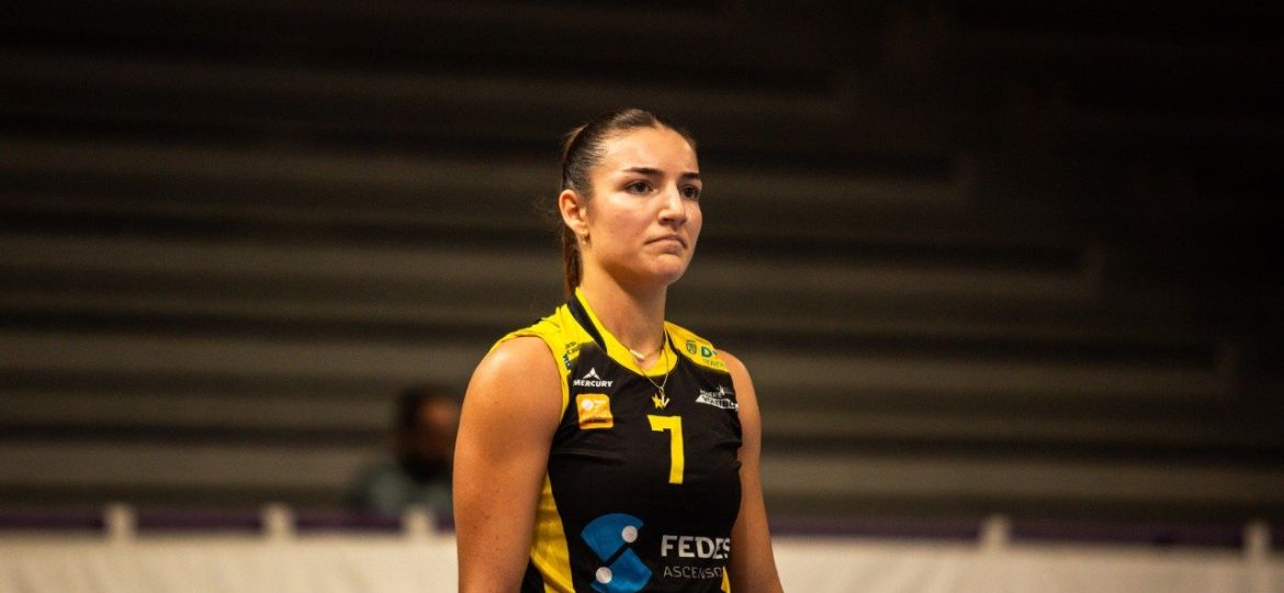 Daniela Palacín durante un partido (CEDIDA)
