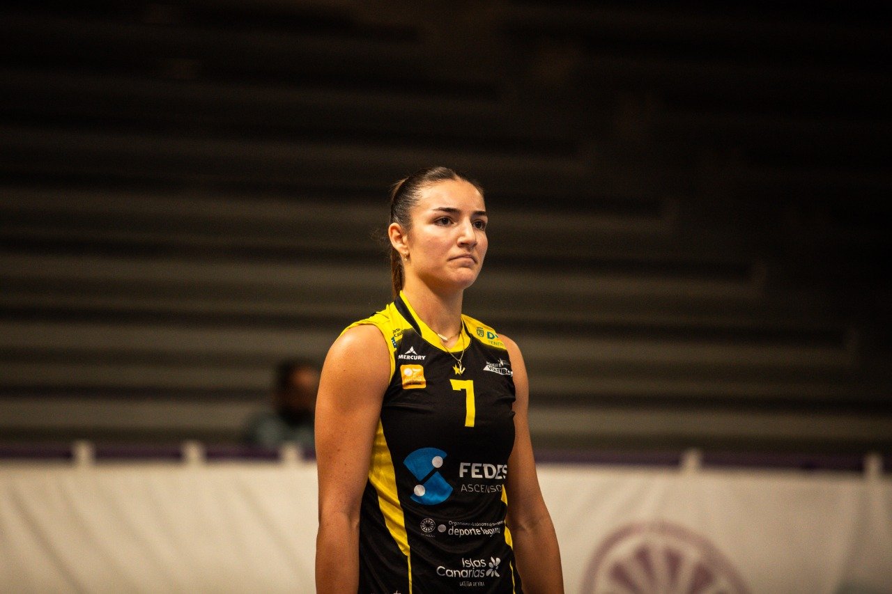 Daniela Palacín durante un partido (CEDIDA)