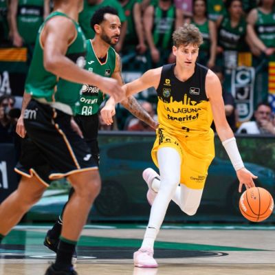 Henri Drell en la eliminatoria contra el Joventut de Badalona (ACB Media / David Grau)