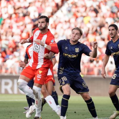 Acción del Almería - Tenerife (La Liga)|Mellot en el partido de Almería (LA LIGA)