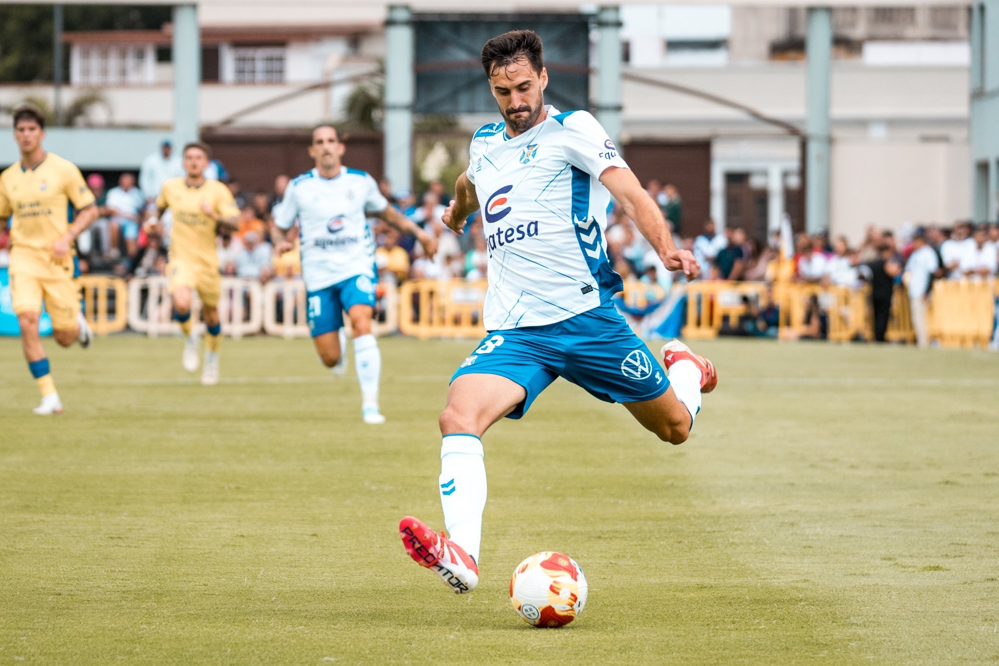 Acción del Tenerife- Las Palmas del Trofeo Teide 2025 (CD TENERIFE)