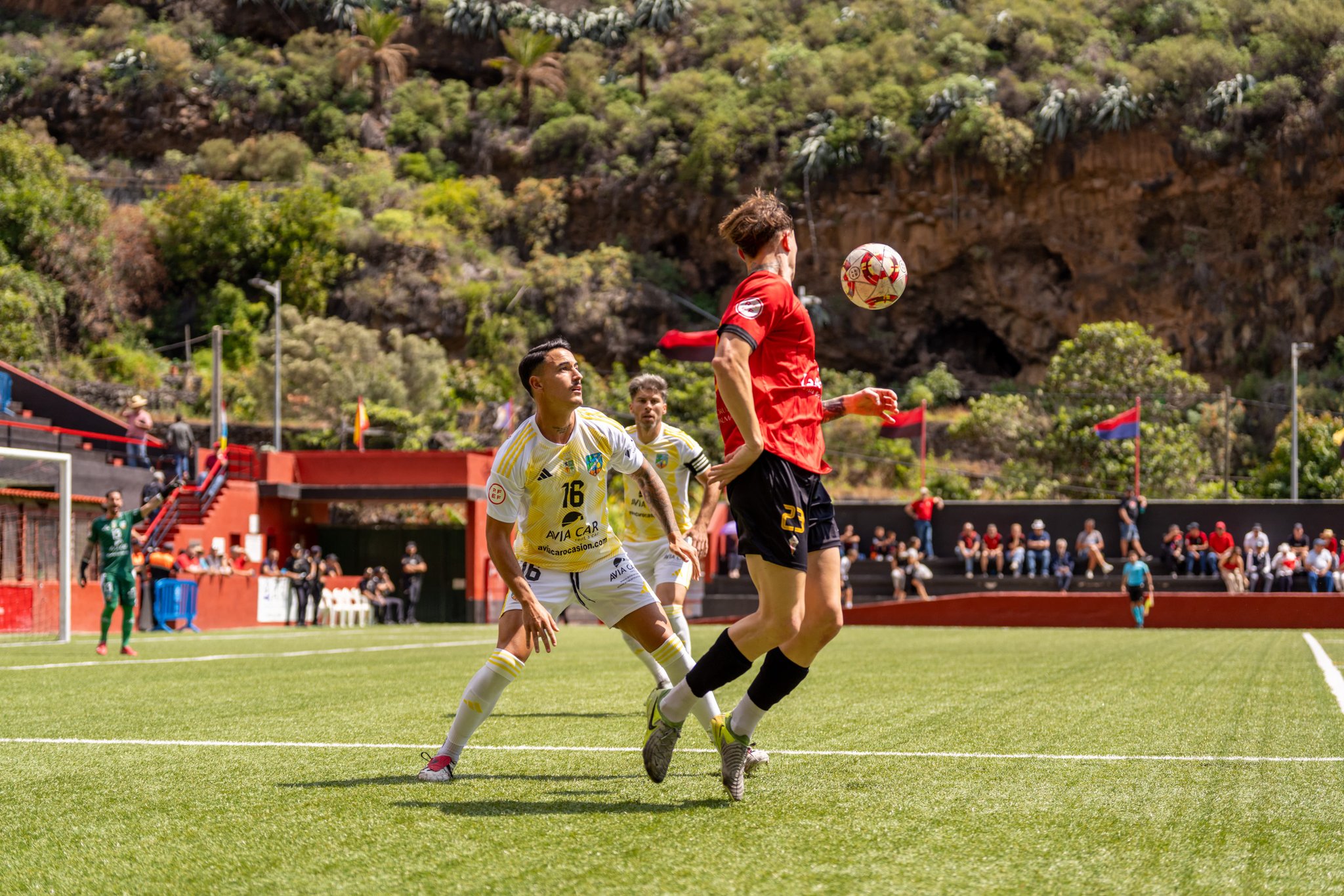 Acción del partido en el Silvestre Carrillo (@CDMensajero)