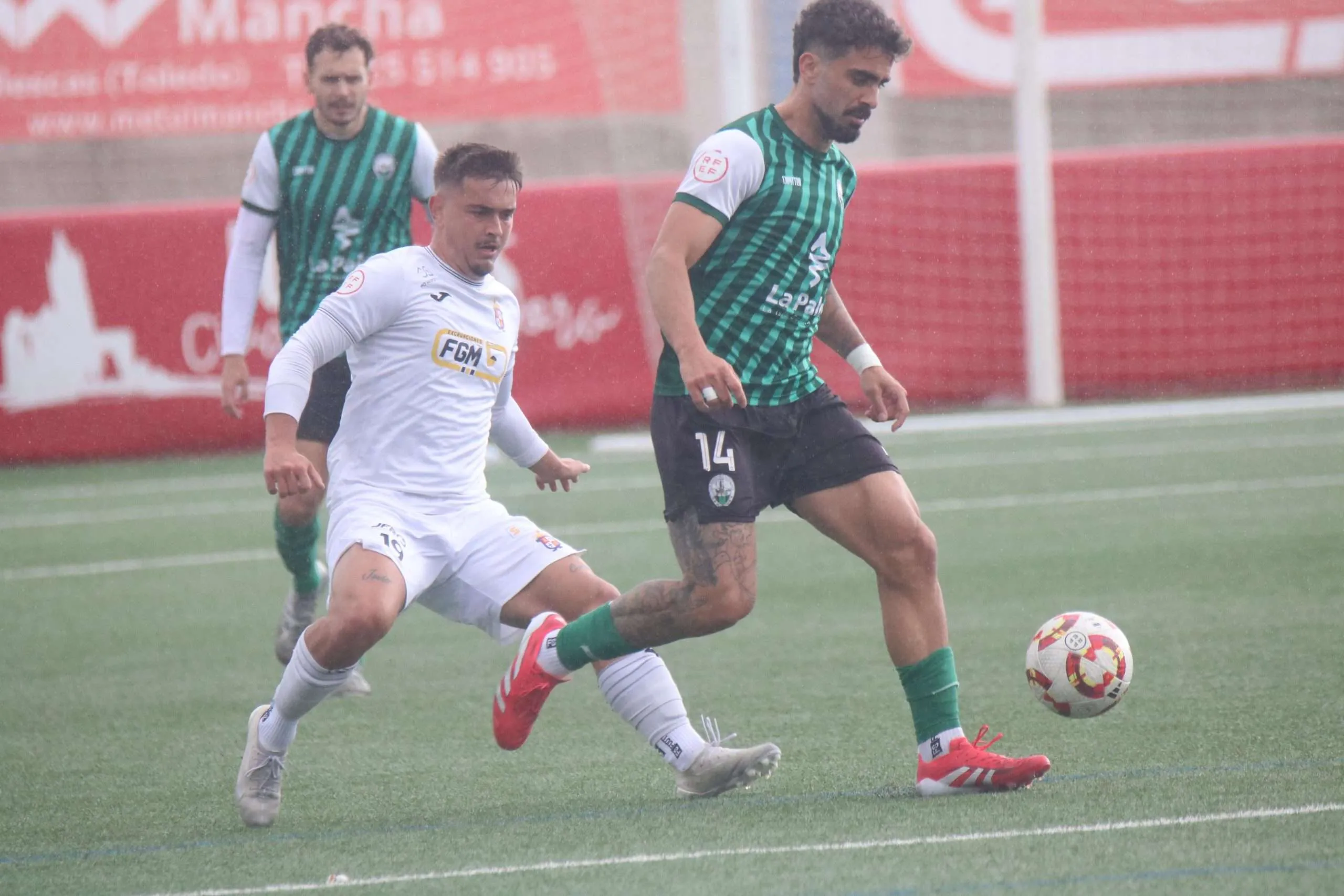 Acción del último partido del Atlético Paso (CD Illescas)