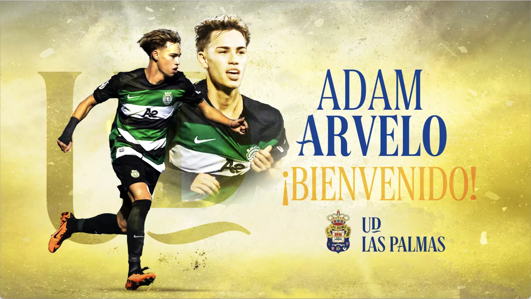 Adam Arvelo, nuevo jugador amarillo (UD Las Palmas)