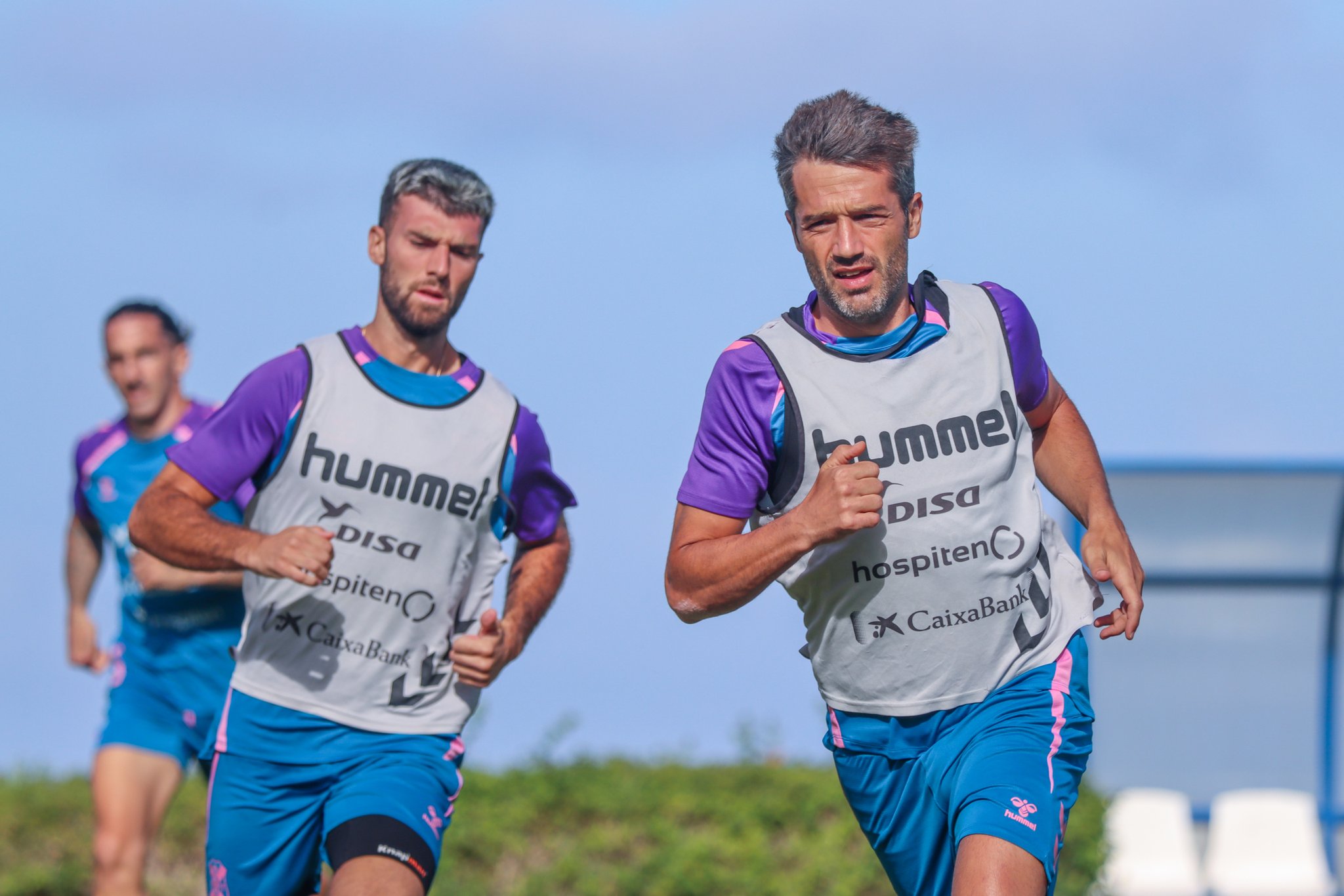 Aitor Sanz y Josep Calavera (CD TENERIFE).