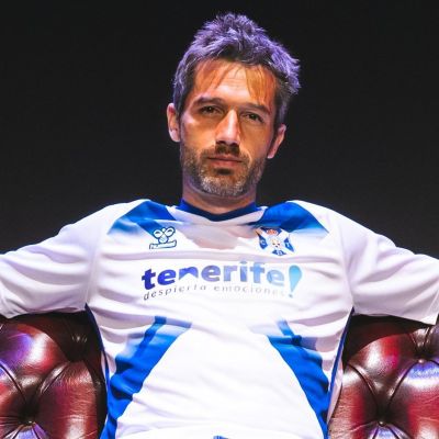 Aitor Sanz con la primera eqiupación 24-25 (CD TENERIFE)