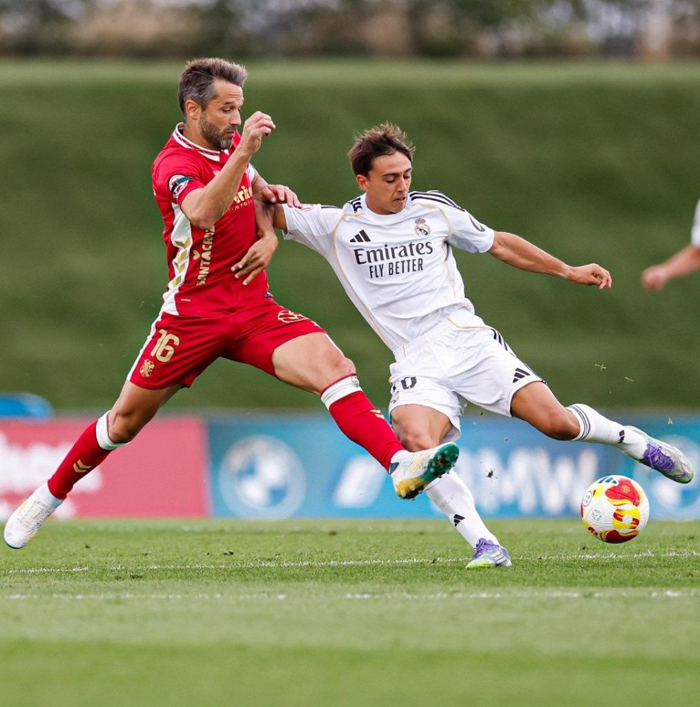 Aitor Sanz contra el Castilla (REAL MADRID)