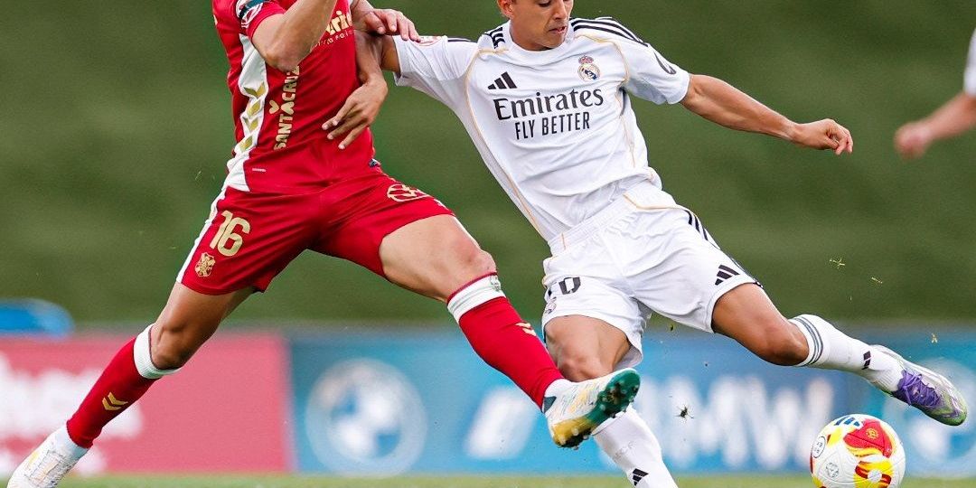 Aitor Sanz contra el Castilla (REAL MADRID)
