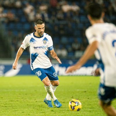 Aitor Sanz en su regreso al equipo (San Acosta)