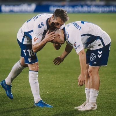 Aitor Sanz y Luismi Cruz (CD TENERIFE)