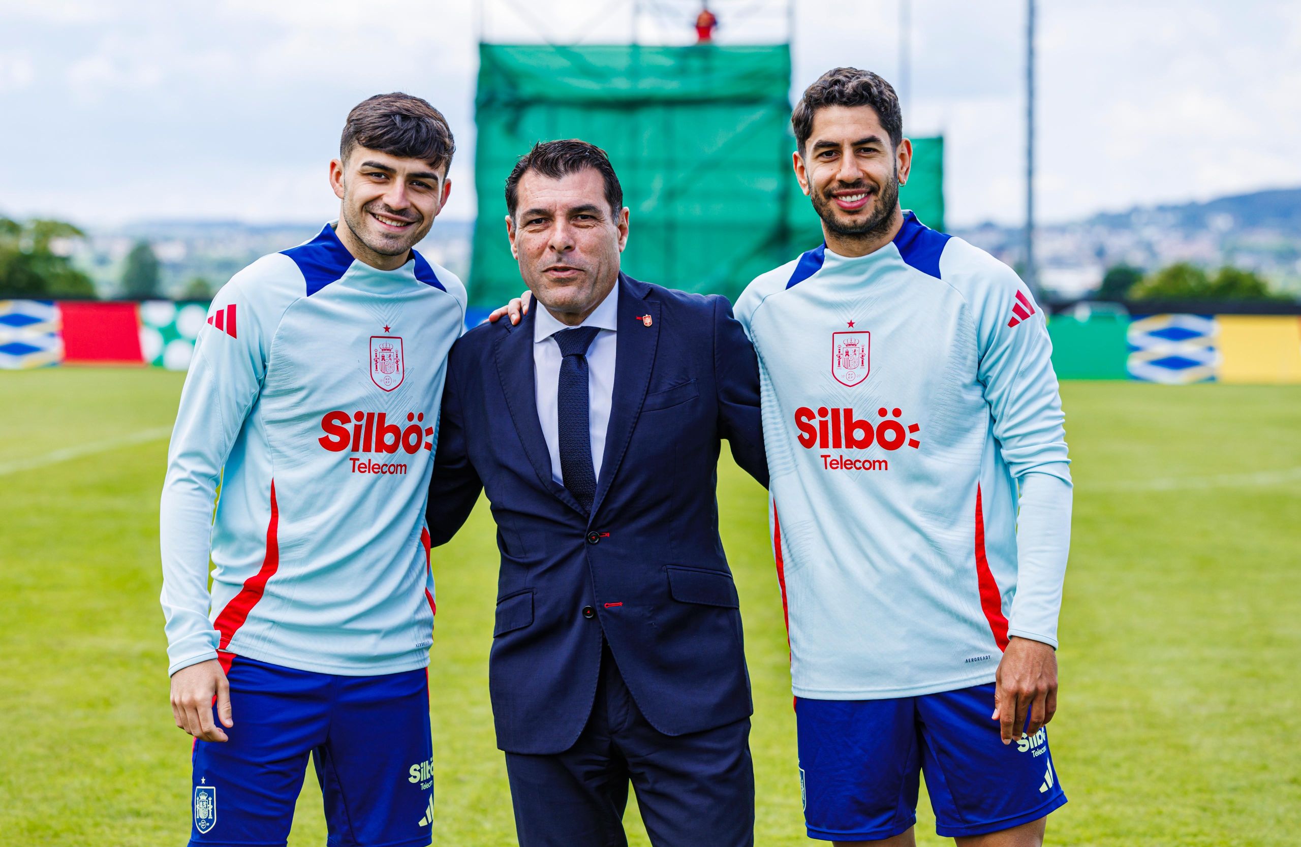 Morales Mansito, Pedri y Ayoze (CEDIDA).