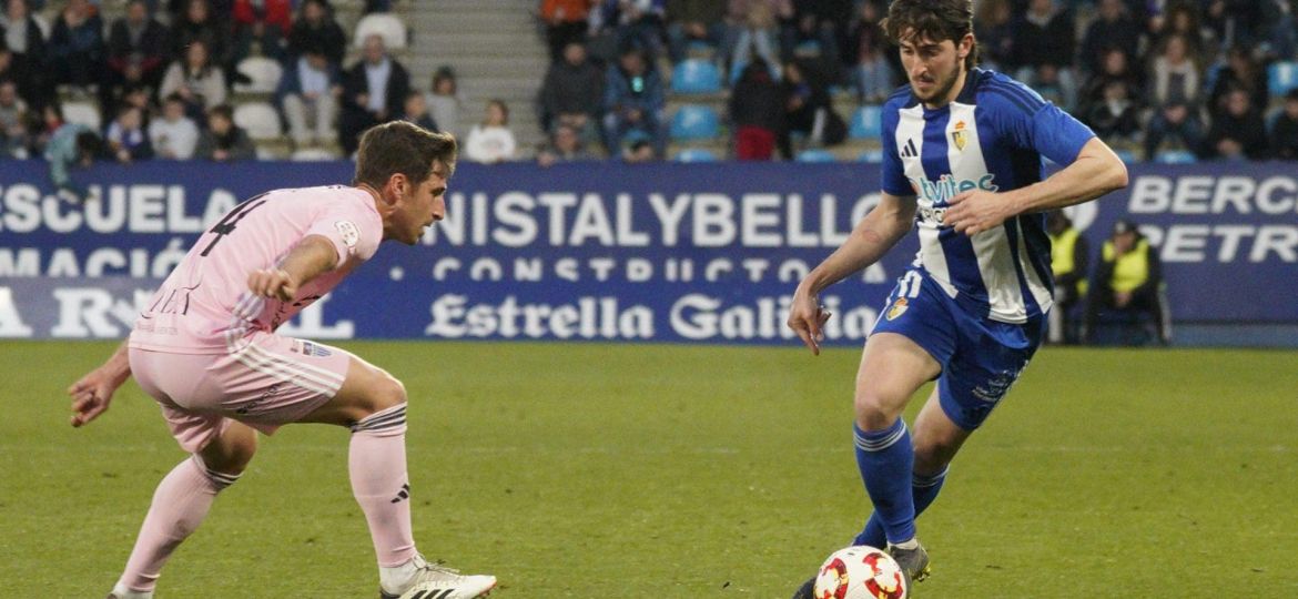 Álex Mula con los bercianos (SD Ponferradina)