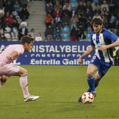 Álex Mula con los bercianos (SD Ponferradina)