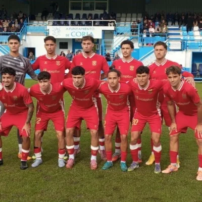 Alineación del Tenerife B contra el Coria (CD TENERIFE)