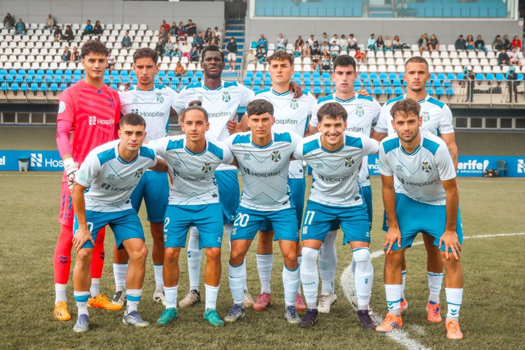 Alineación del Tenerife B contra el Moscardó (CD TENERIFE)|Alineación del Tenerife B contra el Moscardó (CD TENERIFE)