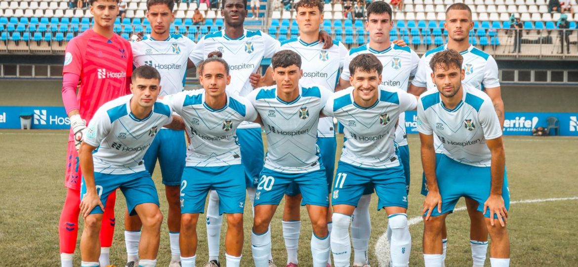 Alineación del Tenerife B contra el Moscardó (CD TENERIFE)|Alineación del Tenerife B contra el Moscardó (CD TENERIFE)