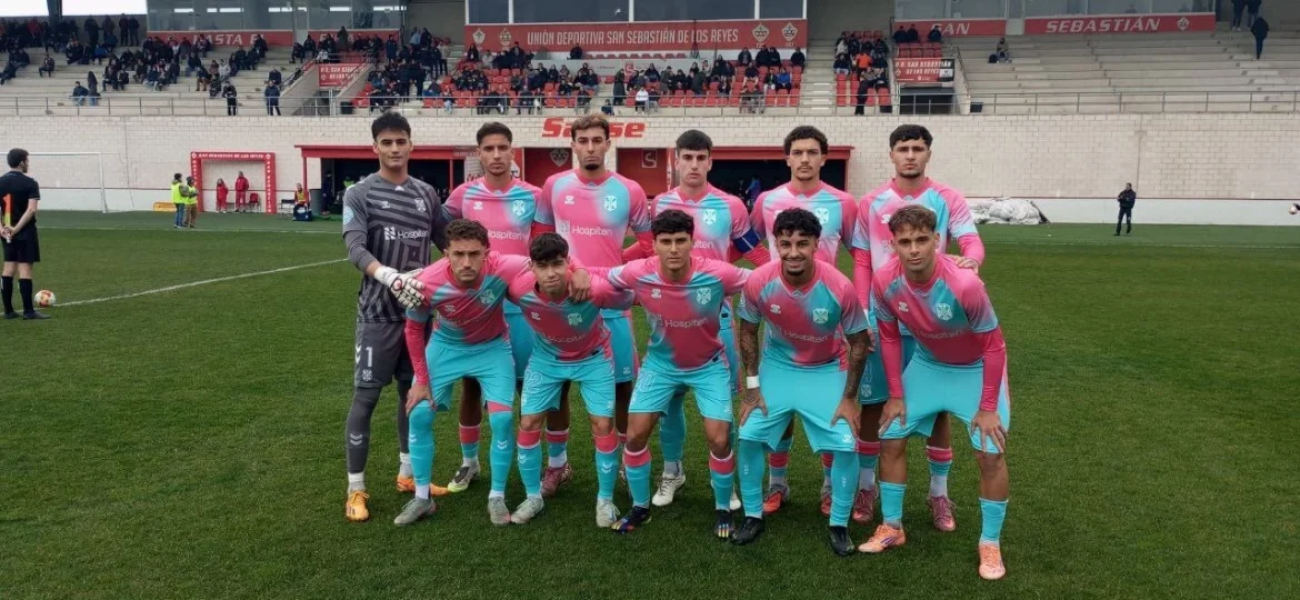 Alineacion del Tenerife B contra el Sanse (CD TENERIFE)