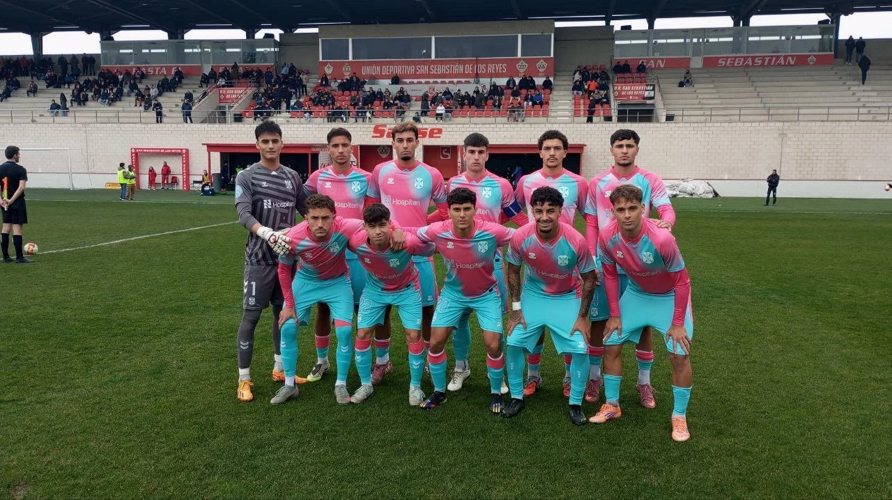 Alineacion del Tenerife B contra el Sanse (CD TENERIFE)