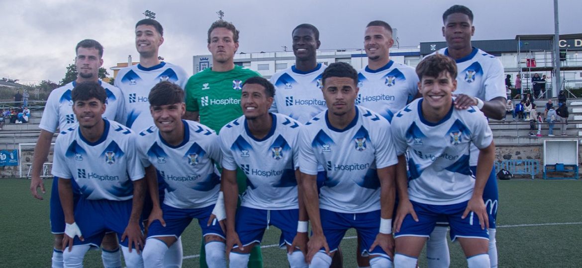 Alineación del Tenerife C contra el Águilas (CD TENERIFE)