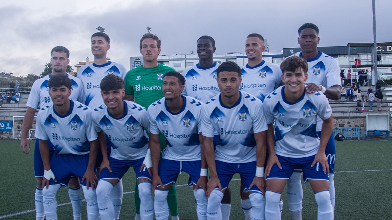 Alineación del Tenerife C contra el Águilas (CD TENERIFE)