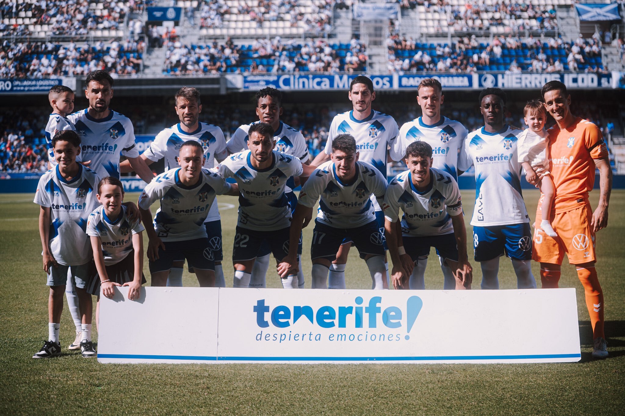 Alineación del Tenerife contra el Éibar (CD TENERIFE)