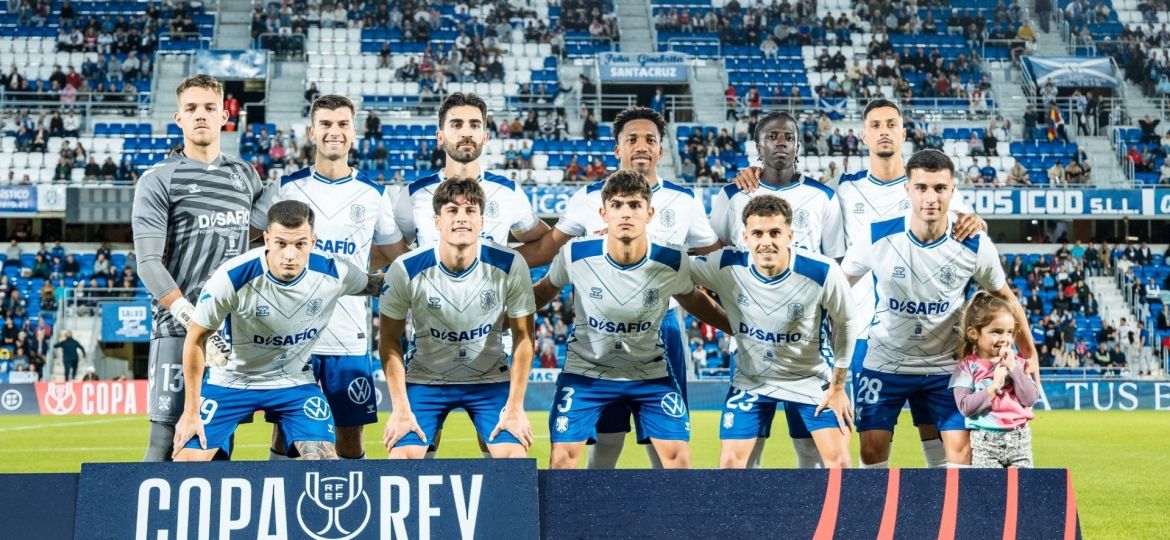 Alineación del Tenerife contra el Granada en Copa del Rey (CD TENERIFE)