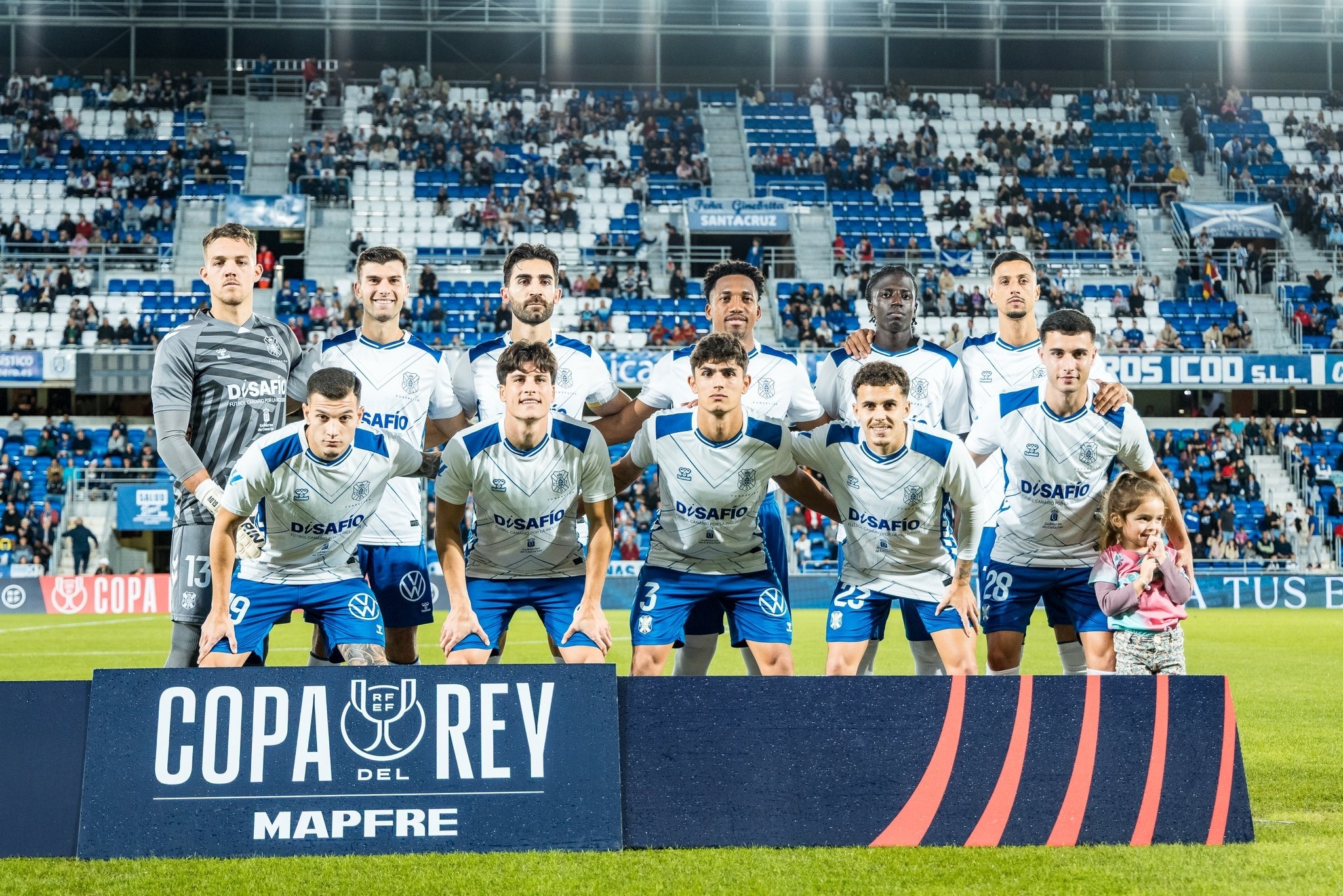 Alineación del Tenerife contra el Granada en Copa del Rey (CD TENERIFE)