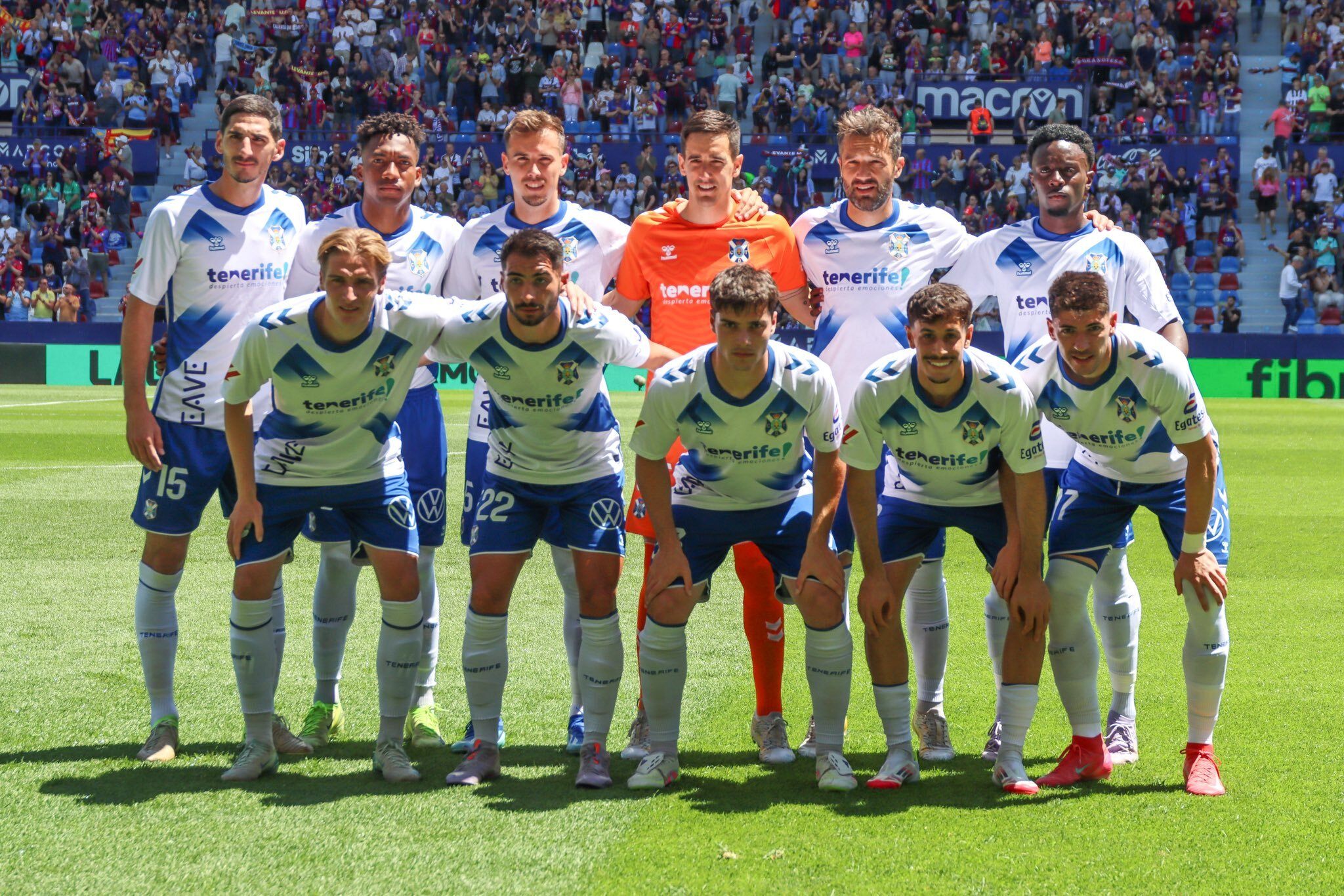 Alineación del Tenerife contra el Levante (CD TENERIFE)