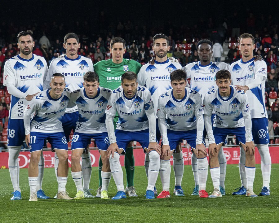 Alineación del Tenerife contra el Mirandés (CD TENERIFE)