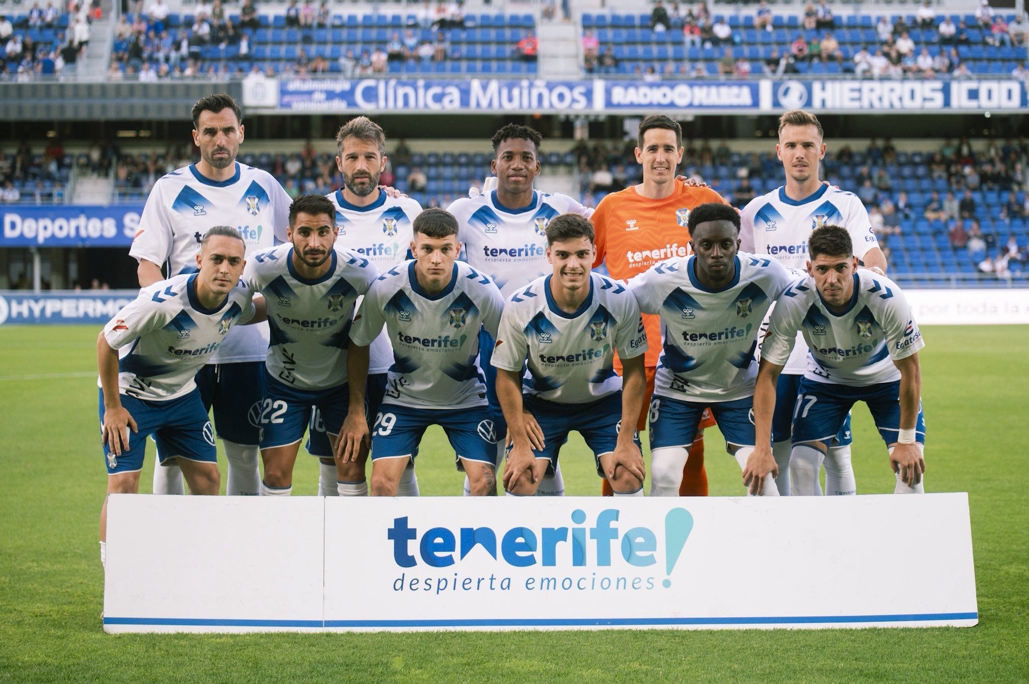 Alineación del Tenerife contra el Racing de Ferrol (CD TENERIFE)