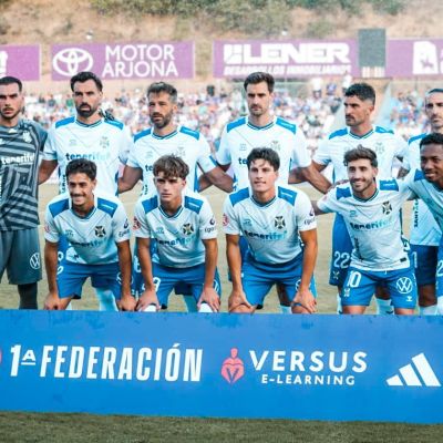 Alineación del Tenerife en Guadalajara (CD TENERIFE)