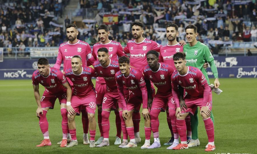 Alineación del Tenerife en Málaga (LA LIGA)