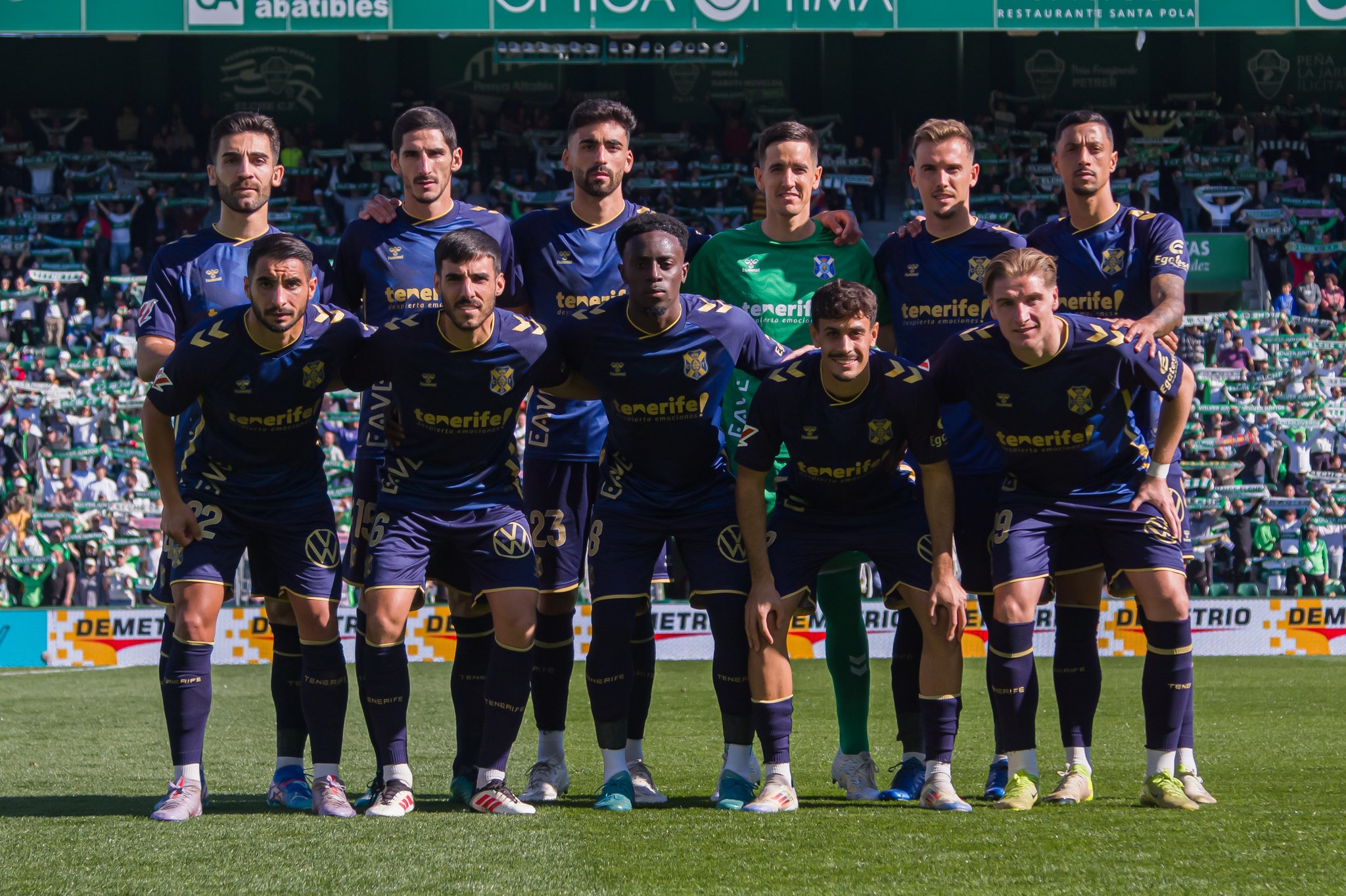 Alineación del Tenerife en elche (CD TENERIFE)