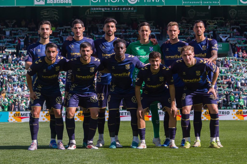 Alineación del Tenerife en elche (CD TENERIFE)
