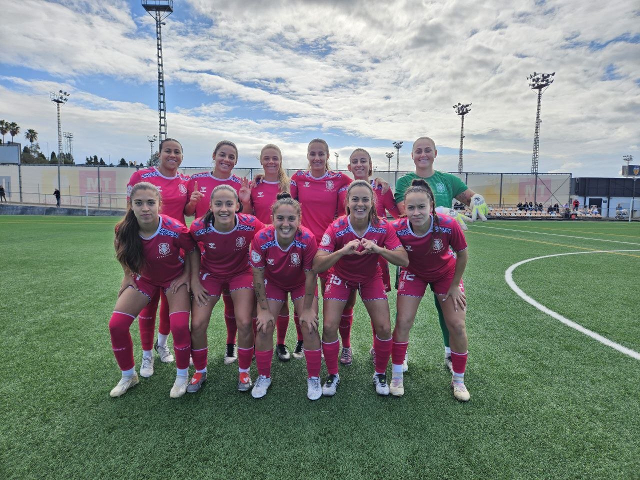 Alineación del Tenerife femenino (CD TENERIFE)