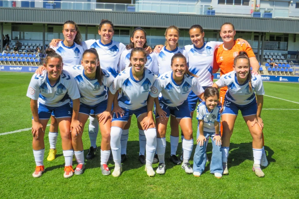 Alineación del Tenerife femenino (CD TENERIFE)