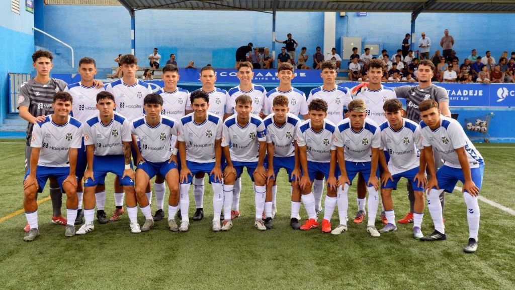 Alineación del Tenerife juvenil (CD TENERIFE)