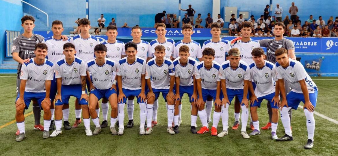 Alineación del Tenerife juvenil (CD TENERIFE)